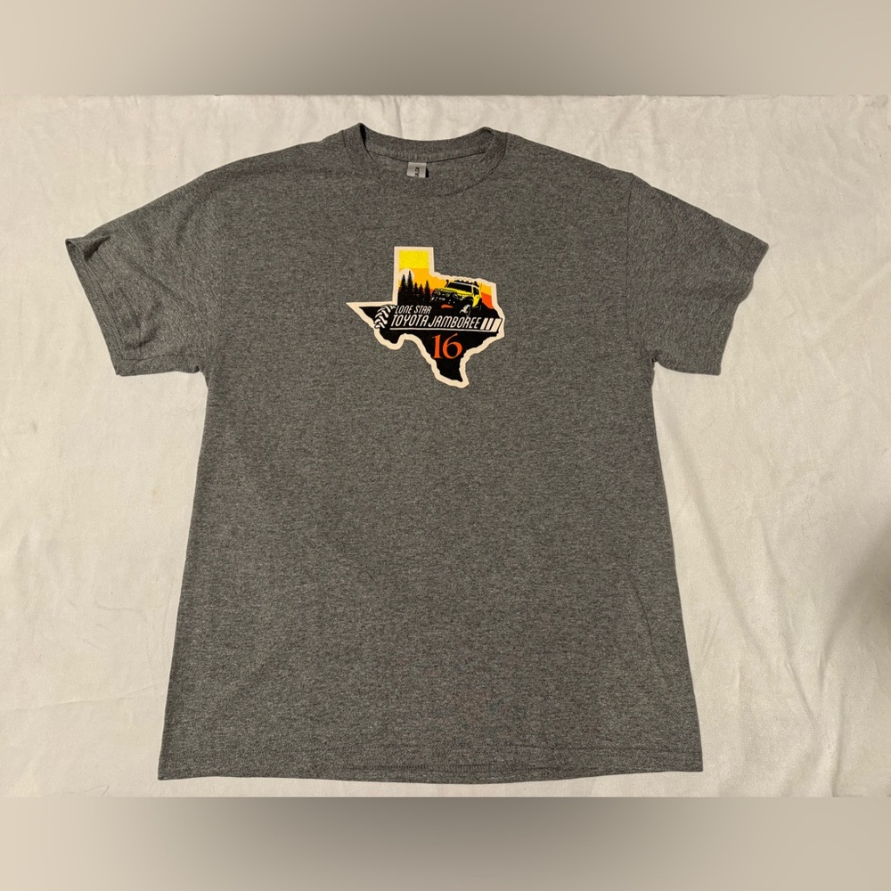 Toyota Jamboree Lone Star Texas T-shirt Size Medium Tundra Tacoma Sequoia FJ